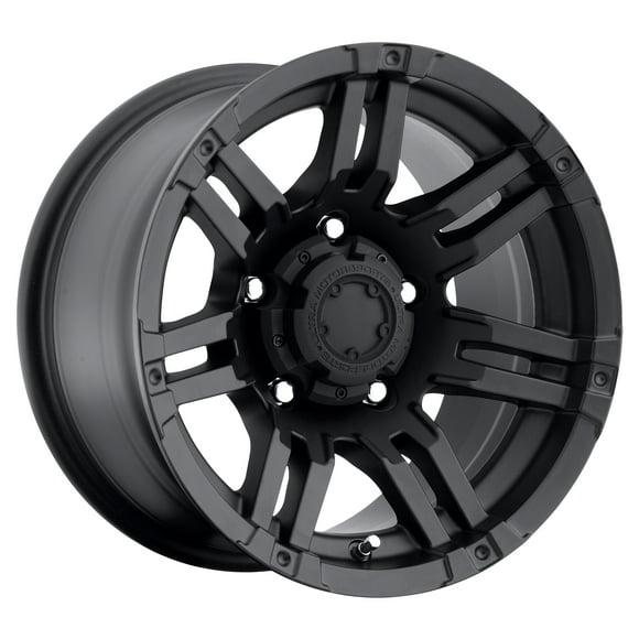 Ultra Wheel 194B Drifter Matte Black Wheel with Painted 15 x 10. inches /5 x 114 mm, -44 mm Offset Ultra Wheel 194B Drifter Matte Black Wheel with Painted 15 x 10. inches /5 x 114 mm, -44 mm Offset